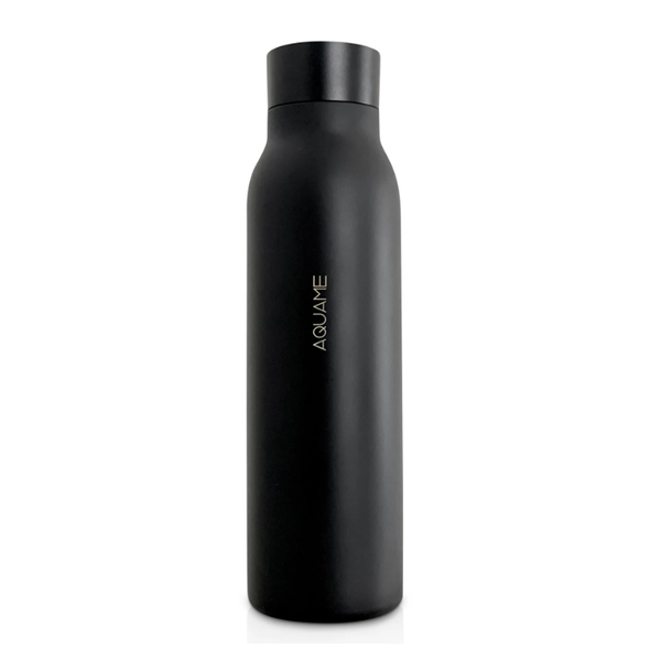 AQUAME 1.0 Smart Water Bottle Castle Black