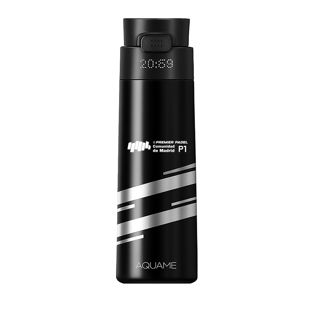 Madrid Premier Padel x AQUAME 2.0 – Limited Edition Black & Silver